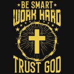 God or jesus trust tshirt design